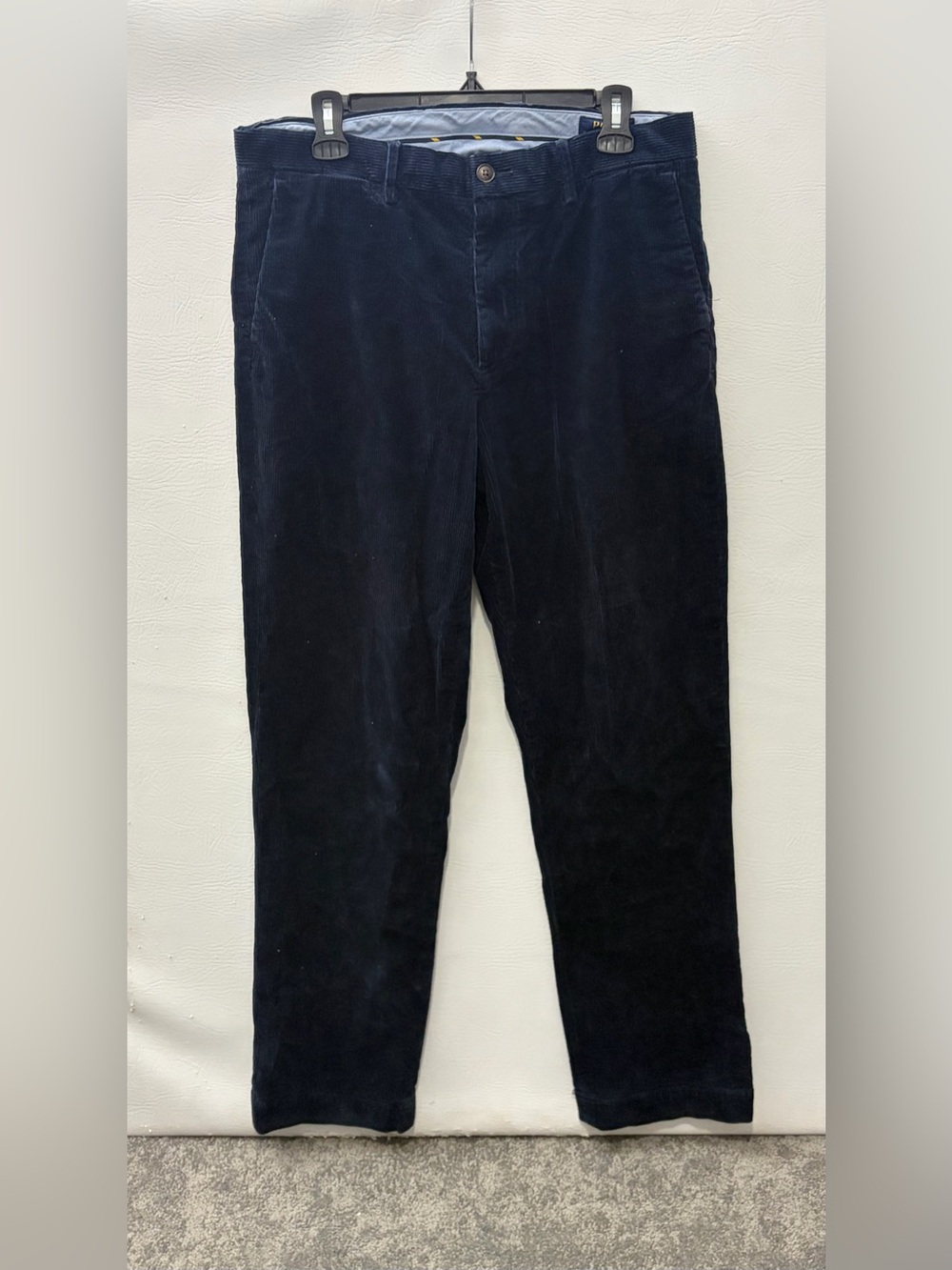 Polo by Ralph Lauren Dark Navy Corduroy Pants Classic Fit 33x 32